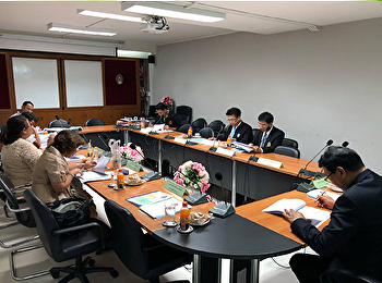 คณะมนุษยศาสตร์ประชุมคณะกรรมการประจำคณะ
ครั้งที่ 1/2561