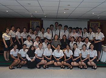 สาขาวิชาภาษาไทย
คณะมนุษยศาสตร์และสังคมศาสตร์
ได้จัดโครงการเตรียมฝึกวิชาชีพภาษาไทย
ประจำปีการศึกษา ๒๕๖๐