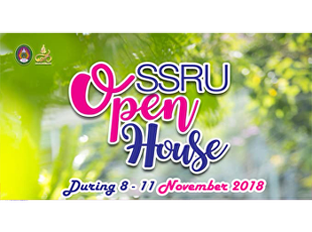 Faculty of Humanities and Social
Sciences, Suan Sunandha Rajabhat
University would like to invite you to
SSRU Open House