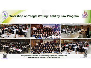 Workshop on “Legal Writing” held by Law
Program