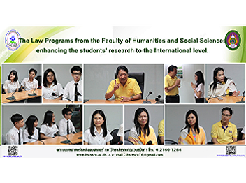 The Law Programs from the Faculty of
Humanities and Social Sciences enhancing
the students’ research to the
International level.