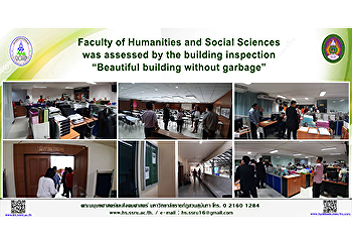 Faculty of Humanities and Social
Sciences was assessed by the building
inspection “Beautiful building without
garbage”