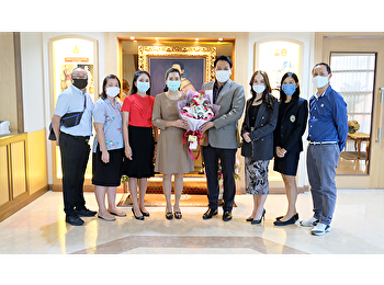 คณะมนุษยศาสตร์และสังคมศาสตร์
ร่วมแสดงความยินดี รศ.ดร.ชุติกาญจน์
ศรีวิบูลย์ ในโอกาสดำรงตำแหน่งอธิการบดี
มหาวิทยาลัยราชภัฏสวนสุนันทา