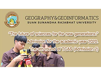 The Geography and Geo-Informatics
Program, the faculty of Humanities and
Social Sciences, Suan Sunandha Rajabhat
University.