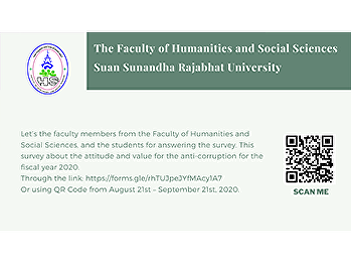The Faculty of Humanities and Social
Sciences Suan Sunandha Rajabhat
University