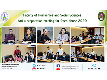 Faculty of Humanities and Social
Sciences had a preparation meeting for
Open House 2020