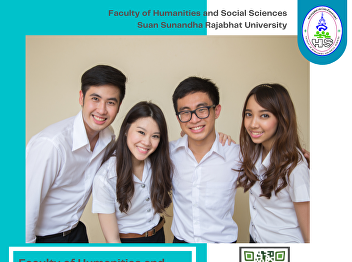Faculty of Humanities and Social
Sciences Suan Sunandha Rajabhat
University now opens for bachelor's
degree student applications, the second
round (Quota) of the academic year 2022.