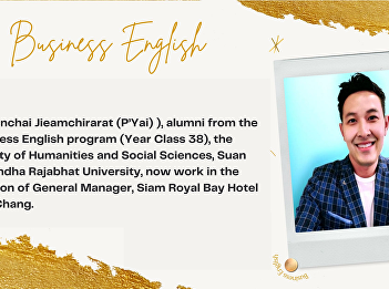 Introduce the alumni from the Business
English program, Faculty of Humanities
and Social Sciences