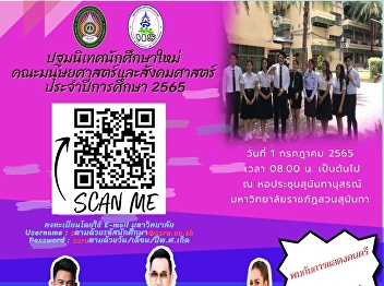 The Faculty of Humanities and Social
Sciences of Suan Sunandha Rajabhat
University