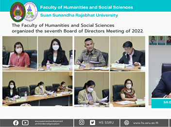 The Faculty of Humanities and Social
Sciences organized the seventh Board of
Directors Meeting of 2022.