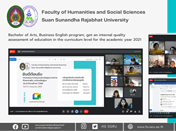 Bachelor of Arts, Business English
program, got an internal quality
assessment of education in the
curriculum level for the academic year
2021