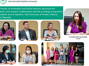 The Faculty of Humanities and Social
Sciences discussed the academic and
research collaboration and the exchange
programme of students and of teachers,
with University of Hradec Králové, Czech
Republic.