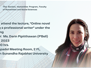 Thai Section, Humanities Program,
Faculty of Humanities and Social
Sciences