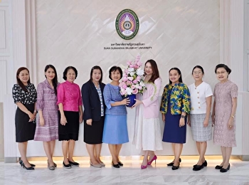 วันที่ 4 กรกฎาคม พ.ศ. 2566 อาจารย์นภาศรี
สุวรรณโชติ
คณบดีคณะมนุษยศาสตร์และสังคมศาสตร์
เข้าร่วมแสดงความยินดีแก่ ผศ.ดร. ทัศนีย์
อรรถารส