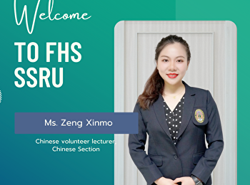 Faculty of Humanities and Social
Sciences extends a warm welcome to Ms.
Zeng Xinmo, Chinese volunteer lecturer,
Chinese Section