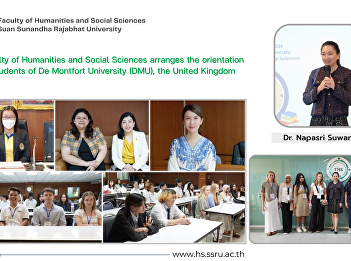 The Faculty of Humanities and Social
Sciences arranges the orientation for
the students of De Montfort University
(DMU), the United Kingdom
