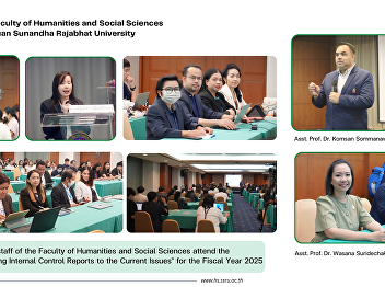 Executives and staff of the Faculty of
Humanities and Social Sciences attend
the workshop, 