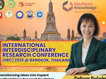 You are cordially invited to attend the
International Academic Conference
International Interdisciplinary Research
Conference (IIRC) 2026