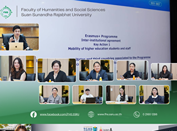 Faculty of Humanities and Social
Sciences attends the meeting to discuss
the academic cooperation with
international universities