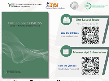 VOICES AND VISIONS: Journal of
Humanities and Social Sciences Vol. 9
Issue 1 (2026)